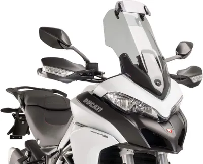Image de Ecran Touring PUIG avec déflecteur fumé transparent pour Ducati