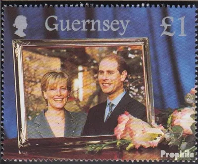 Produktbild von Briefmarken GB - Guernsey 1999 Mi 812 (kompl.Ausg.) postfrisch Hochzeit