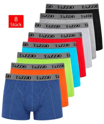 Produktbild von Tazzio Herren Boxershorts 8er Pack BS1000 (Mix 3, S)