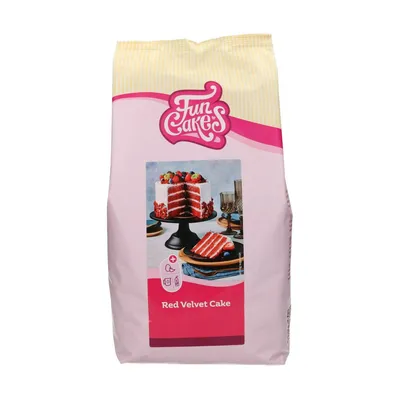 Produktbild von FunCakes Mix für Red Velvet Cake 4 kg