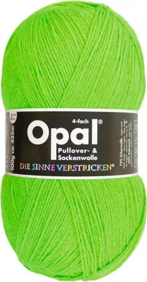 Produktbild von Opal Sockengarn - Neon Farbe: 2011 neon grün