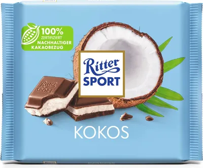 Obrázok produktu pre Ritter SPORT KOKOS Schokolade 100,0 g