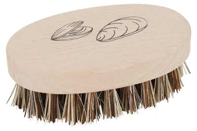Produktbild von Redecker Muschelbürste, Buchenholz, Union-hart, 10 cm