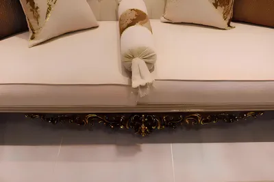 Zdjęcie produktu dla Luksusowa sofa 3-osobowa meble do salonu Elegancka sofa 3-osobowa tekstylna beżowa