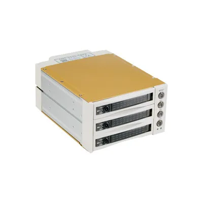 Produktbild von FANTEC SNT-BA2131-2, SAS + SATA I,II & III Backplane für 3x 3,5" HDD