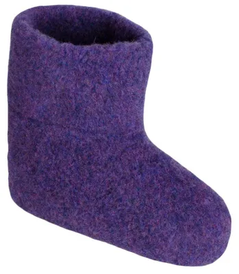 Immagine prodotto di Omgoods - Ciabatte riscaldanti in lana di pecora al 100%, colore viola