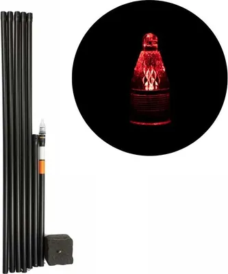Produktbild von Undercarp Stangenboje 6m inkl. Gewicht & Beleuchtungsdiode Rot