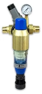Produktbild von 1'' [DN 25] BWT "Bolero" Hauswasserstation mit Druckminderer (2-6 bar regelbar), mit Rückspülfilter, Verschraubungen und Manometer, DVGW