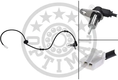 Produktbild von OPTIMAL ABS Sensor Raddrehzahl Hinten Rechts für MAZDA 5 (CR19) 06-S094