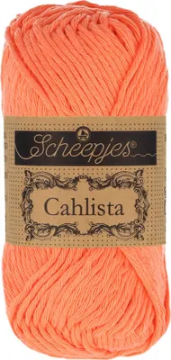 Produktbild von Scheepjes Cahlista 50g (410) Rich Coral
