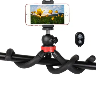 Produktbild von Handy Stativ Mini Selfie Stick mit Kabelloser Fernbedienung