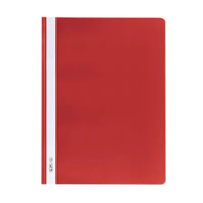 Produktbild von Herlitz 11256633, Rot, Polypropylen (PP), A5, 1 Stück(e)
