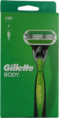 Produktbild von Gillette Body Rasierer 3 fach Klinge Herrenrasierer Anti Rutsch Griff