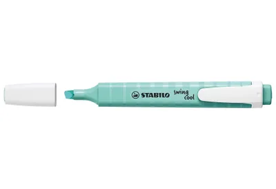 Immagine prodotto di STABILO 96082000 Textmarker swing cool Pastel Edition, zartes Türkis – 10er Vorteilset