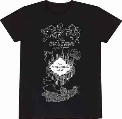 Produktbild von Harry Potter - Marauders Map T-Shirt