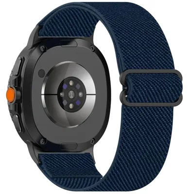 Obrázek produktu pro Pro Samsung Galaxy Watch 8 / 8 Classic Elastický nylonový řemínek Ethno Design Blue