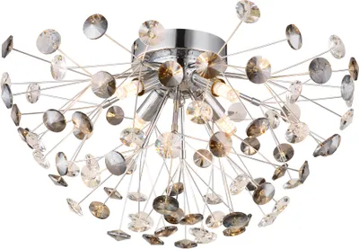 Produktbild von Globo Lighting Deckenleuchte Metall verchromt, 4x G9 LED