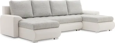 Produktbild von Ecksofa TOKIO III PRO mit Schlaffunktion! Eckcouch mit Bettkasten! Stoff: LAWA 09 + REAL 17 (muster 2)