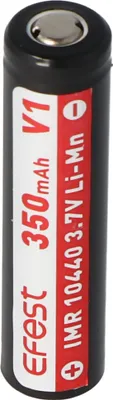 Zdjęcie produktu dla Efest IMR 10440 350mAh 3.7V bez zabezpieczenia