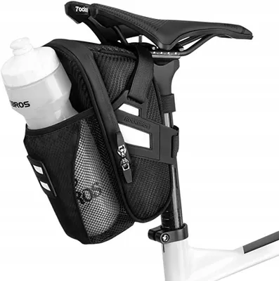 Produktbild von ROCKBROS C35 Fahrrad-Satteltasche mit Flaschenhalter