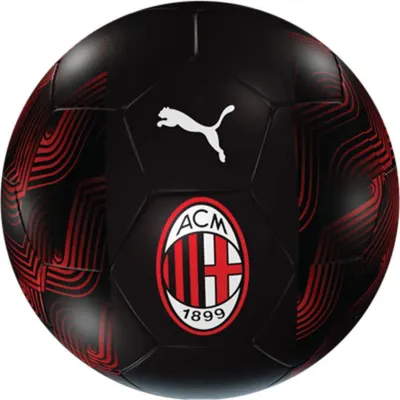 Produktbild von Puma 084154 Ac Milan Football Core Mini Fußball Schwarz Schwarz One Size