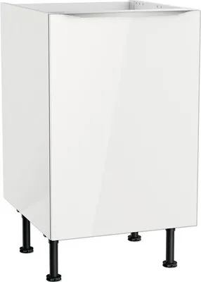 Produktbild von Optifit Spülenschrank Arvid986 BxTxH 50 x 58,4 x 87 cm weiß glänzend zerlegt Anschlag reversibel KFAV SPL506-8+