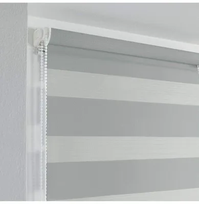 Image de Store enrouleur tamisant - 45 x 180 cm - Daynight - Gris