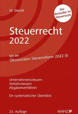 Produktbild von Steuerrecht 2022