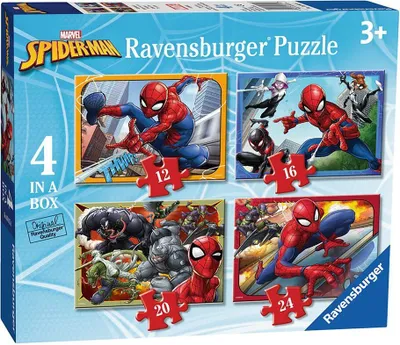 Produktbild von Puzzle Ravensburger - Spiderman, 16.12.20/24 Teile