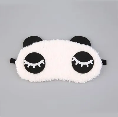 Obrázok produktu pre Pohodlná spacia maska | Očná maska | Panda