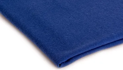 Produktbild von Strickwaren Polyspun, Polyviscose Königsblau 50 x 160 cm
