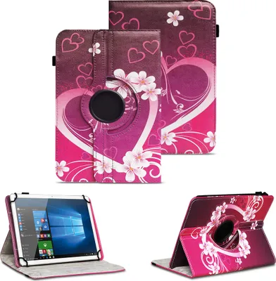 Produktbild von Tablet Hülle für Samsung Galaxy Tab A8 10.5 360° Drehbar Case Cover Stand SchutzFarben:Motiv 2