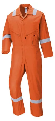 Productafbeelding van Portwest Iona katoenen overall, oranje, maat S
