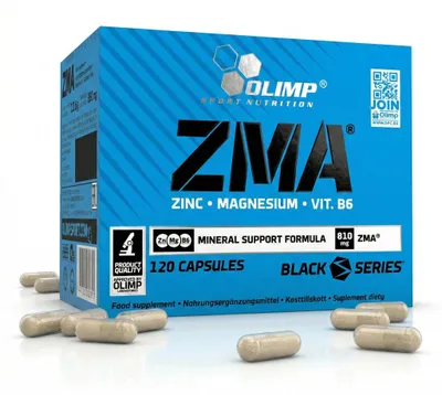 Image de Olimp ZMA Caps - 120 gélules par boîte