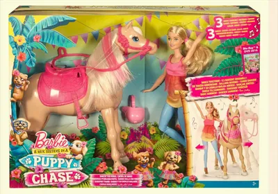Produktbild von Barbie "Die große Hundesuche" Tanzspaß Pferd und Puppe