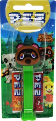 Obrázek produktu pro Pez Animal Crossing Tom Nook se zelenou nohou a bonbóny 17g