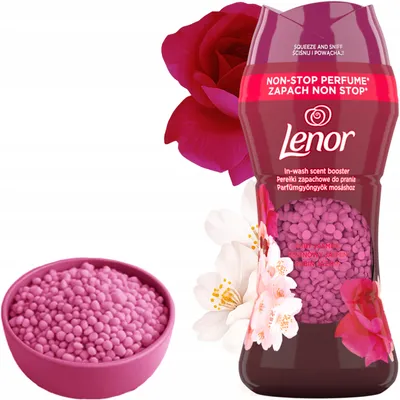 Produktbild von LENOR Duftperlen für die Wäsche 195 g Rubinrot-Jasmin/Ruby Jasmine