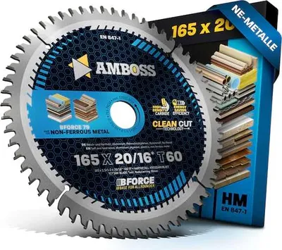Produktbild von HM Kreissägeblatt - 165 x 1.5/1.0 x 20  Z60 TF