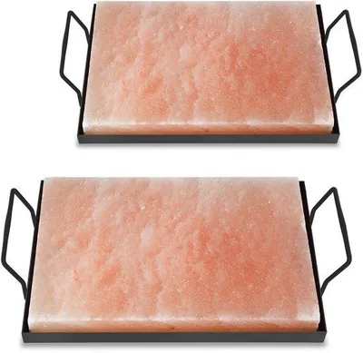 Obrázok produktu pre Himalaya, grilovací špajle, 30 × 20 × 3 cm, 2 kusy, s čiernou doskou, recyklovateľné, vhodné na mäso, ryby a zeleninu