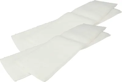 Produktbild von vhbw 4x Wischbezug Ersatz für Kärcher 2.863-173.0 für Dampfreiniger - Soft-Bodentuch 40,5 x 11,15 x 0,3cm