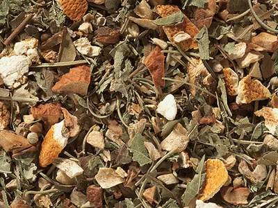 Produktbild von 1 kg  Kräuterteemischung Grüner Ingwer ohne Zusatz von Aroma
