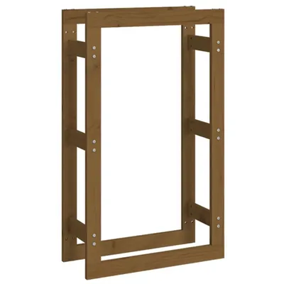 Produktbild von vidaXL Kaminholzregal Honigbraun 60x25x100 cm Massivholz Kiefer