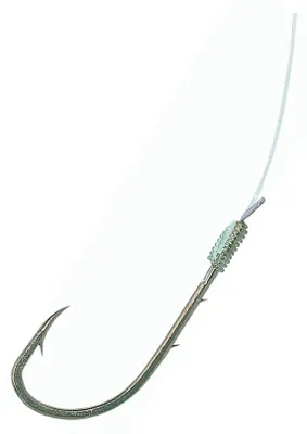 Produktbild von Balzer Camtec Speci Wurmhaken brüniert 60cm - 10 gebundene Wurmhaken, Durchmesser:0.25mm, Größe:Gr. 8