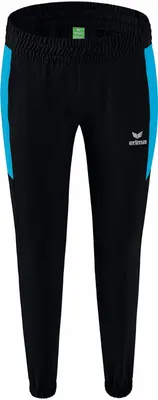 Productafbeelding van Erima Six Wings Presentatiebroek Dames - Curaçao / Zwart | Maat: 44