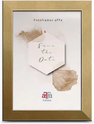 Produktbild von Gelbe MDF-Fotolijst 15x20 cm mit Acrylglas