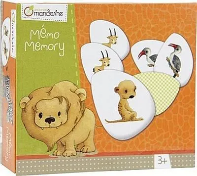 Produktbild von Avenue Mandarine Memory Savannentiere 13,5x5x12
