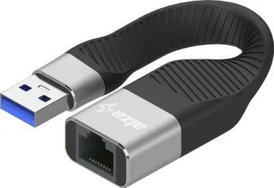Immagine prodotto di AlzaPower FlexCore USB-A (M) a RJ-45 (F) nero