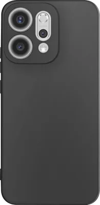Produktbild von Avizar, Soft-Touch Silikon Hülle Oppo Reno 14, Schwarz