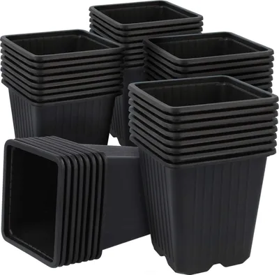Produktbild von Anzuchtstöpfe für Pflanzen - 40 Stück - 9,5x10cm