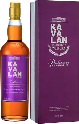 Produktbild von Kavalan Kavalan Podium 46%vol Whisky aus Taiwan NV Whisky ( 1 x 0.7 L )